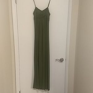 Cute green maxi